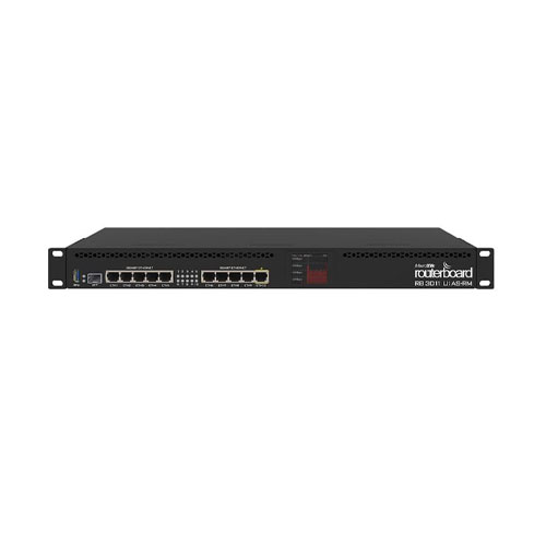 54E Mikrotik RB3011UiAS-RM 10-Port Gigabit Rackmount Router - Image 1