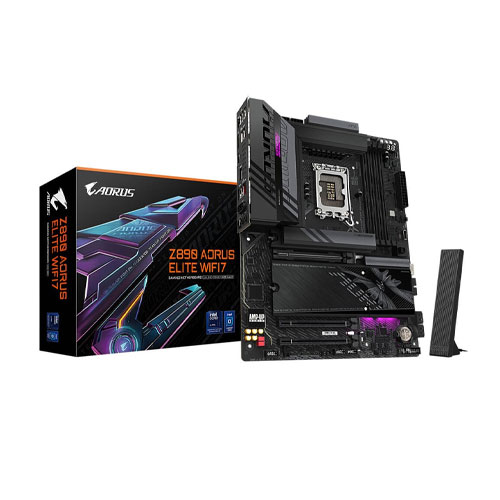 96e Gigabyte Z890 AORUS ELITE WIFI7 LGA1851 ATX Motherboard - Image 1