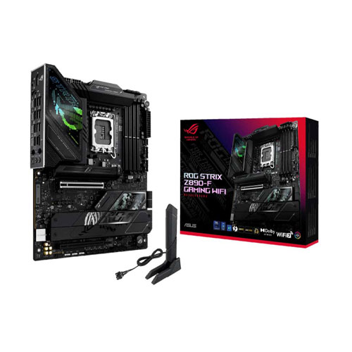 15e ASUS ROG STRIX Z890-F Gaming Wi-Fi DDR5 LGA-1851 ATX Motherboard - Image 1