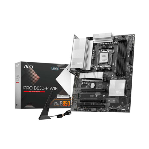 103m MSI PRO B850-P WIFI DDR5 AM5 ATX Motherboard - Image 1