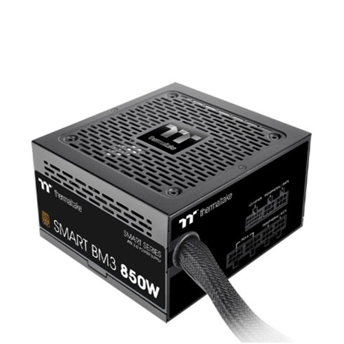 23M ThermalTake Smart BM3 Bronze 850W ATX3 TT Premium Edition Semi Modular Power - Image 1
