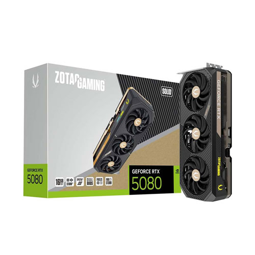31m ZOTAC GAMING GeForce RTX5080 SOLID 16GB GDDR7 Graphic Card - Image 1