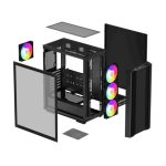Deep Cool CC560 ARGB V2 Mid-Tower Computer Case - Image 5
