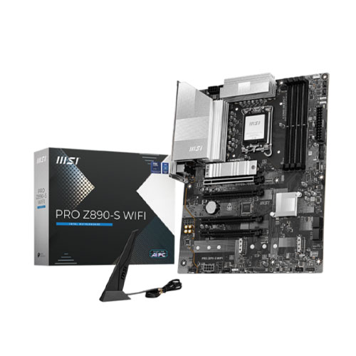 40m MSI PRO Z890-S WIFI DDR5 LGA 1851 ATX Motherboard - Image 1