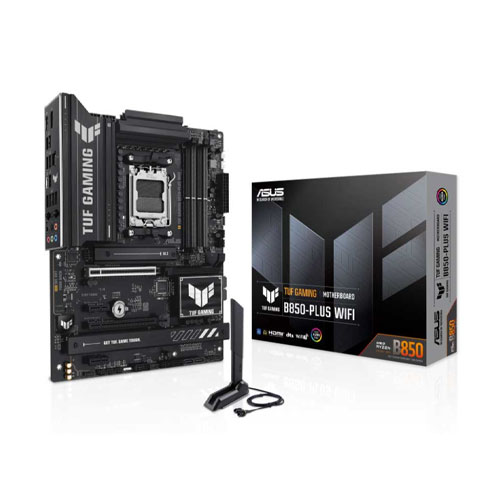 76M ASUS TUF GAMING B850-PLUS WIFI DDR5 ATX AM5 Motherboard - Image 1