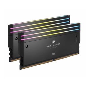 Corsair Dominator Titanium ARGB 48GB (2x24GB) Dual 8000MHz CL38 DDR5 Memory