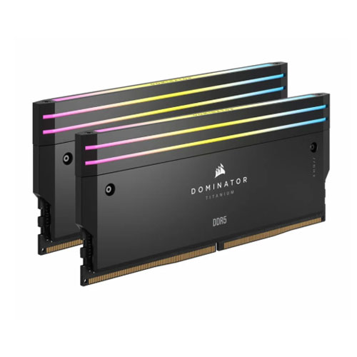 82T Corsair Dominator Titanium ARGB 48GB (2x24GB) Dual 8000MHz CL38 DDR5 Memory - Image 1