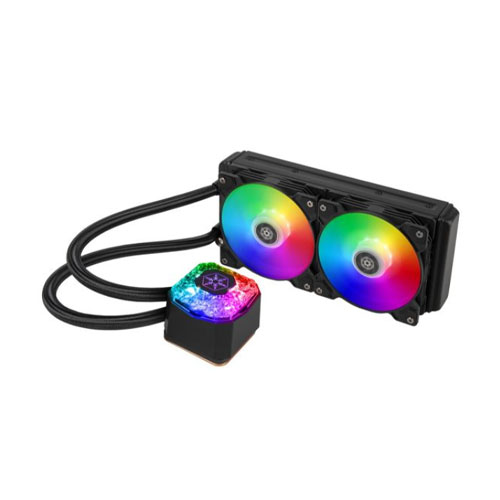 86H SilverStone IceGem 240P ARGB Liquid Cooler - Image 1