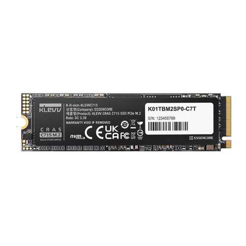 88T Klevv CRAS C715 M.2 2280 NVMe 1TB Internal SSD - Image 1