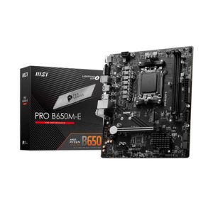 MSI PRO B650M-E DDR5 AM5 mATX Motherboard