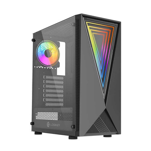 74h Logikey LK-C311B Mid-Tower Computer Case - Image 1