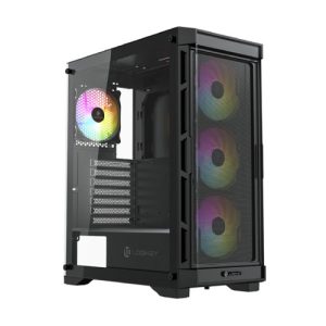 Logikey LK-C375B Mid-Tower Computer Case
