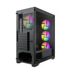 Logikey LK-C375B Mid-Tower Computer Case - Image 4