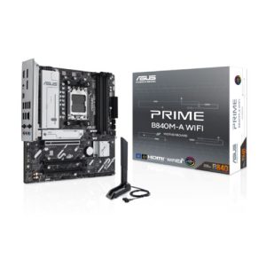 ASUS PRIME B840M-A WIFI DDR5 AM5 Micro-ATX Motherboard