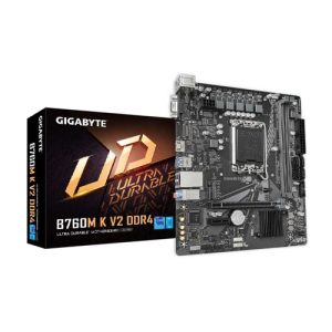 Gigabyte B760M K V2 DDR4 Micro ATX LGA1700 Motherboard