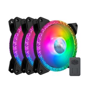 With Cooler Master FAN MF120 PRISMATIC 3IN1