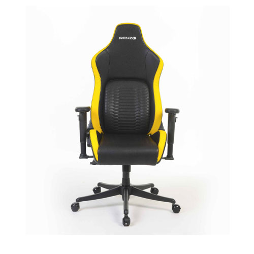 55p Renzo Royal Cyber Yellow Gaming Chair - Image 1
