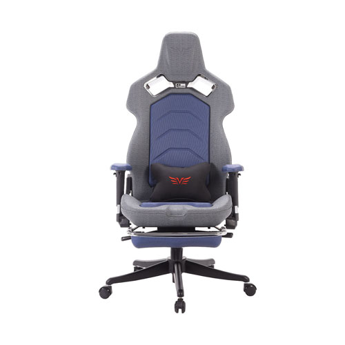 73p Vihan Titan2 Grey-Blue Gaming Chair - Image 1