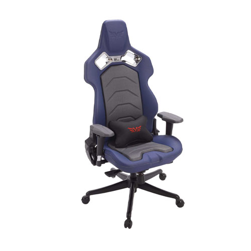 81p Vihan Titan1 Blue-Grey Gaming Chair - Image 1
