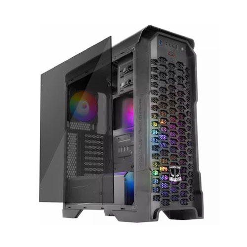 84i GREEN STRIKER FRGB Computer Case - Image 1