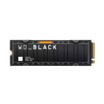 Western Digital WD BLACK SN850X NVME Gen4 2TB SSD Drive with heatsink