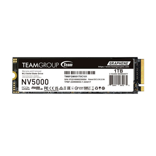 16l TeamGroup NV5000 1TB M.2 SSD Internal Hard Drive - Image 1