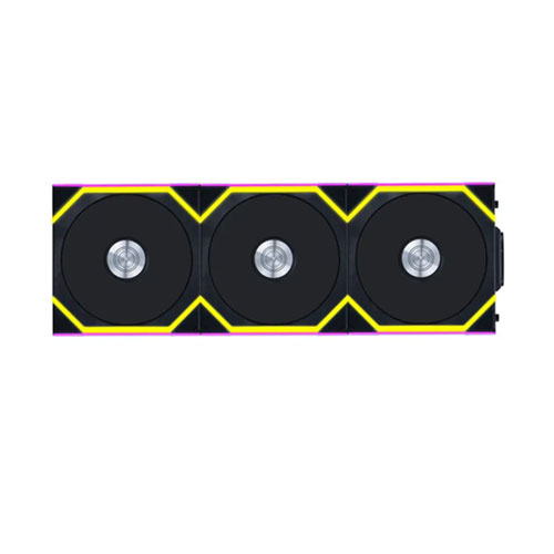 28f LIAN LI UNI FAN SL WIRELESS 120 3x1 REVESE BLADE - Image 1