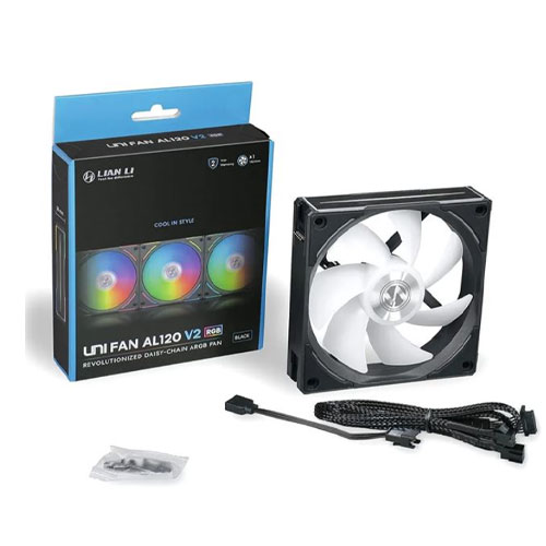 37f Lian-Li UNI FAN AL120 V2 3in1 Case Fan - Image 1