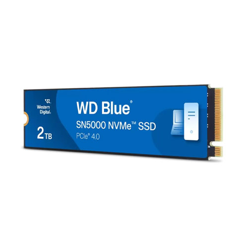 3f Western Digital Blue SN5000 2TB M.2 2280 NVMe Internal SSD - Image 1