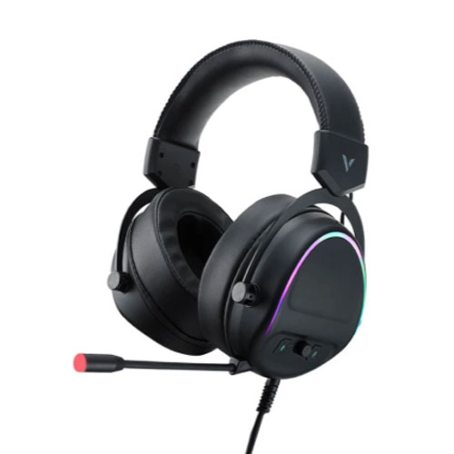 40h Rapoo VH650 Virtual 7.1 Channel RGB Wired Gaming Headset - Image 1