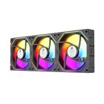 Logikey F433RE Reverse Blade 3 in 1 ARGB Case Cooling Fan - Image 2