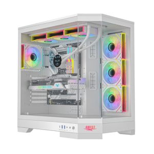 Awest GT-AQ1-MW Mid-Tower Gaming Computer Case
