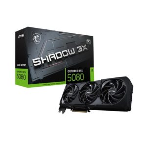 MSI GeForce RTX 5080 16G Shadow 3X Graphics Card