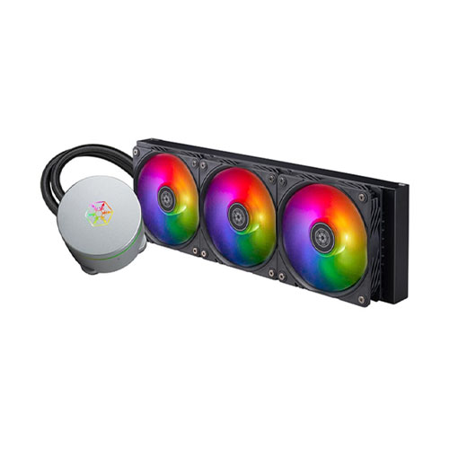 79z SilverStone IceMyst 360 ARGB Premium All-In-One liquid CPU Cooler - Image 1
