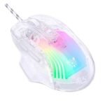 Onikuma CW923 RGB Transparent Wired Gaming Mouse - Image 3