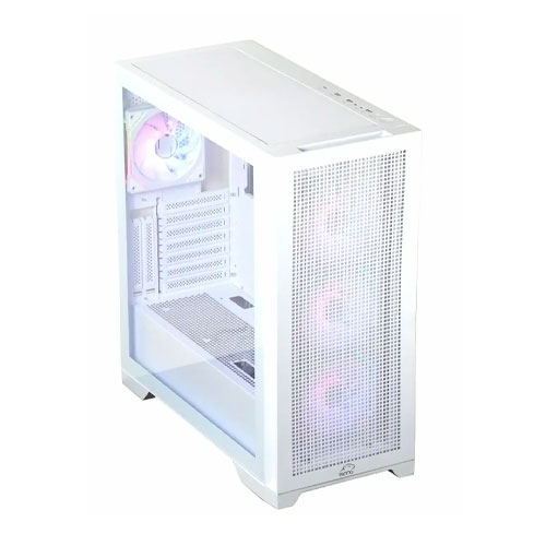 13v Tsco GC4510 Dragon’s Breath white Gaming Computer Case - Image 1