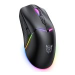 Onikuma CW928 RGB Transparent Wireless Gaming Mouse - Image 4