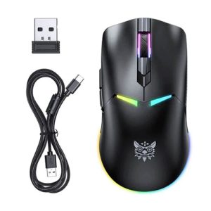Onikuma CW928 RGB Transparent Wireless Gaming Mouse