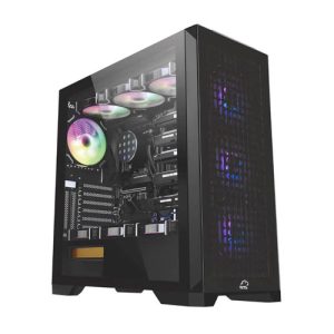 Tsco GC4511 Dragon’s Breath BLACK Gaming Computer Case