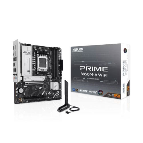 35 ASUS PRIME B850M-A WIFI DDR5 m-ATX Motherboard - Image 1