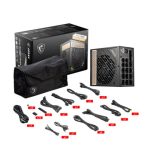 MSI MSI MEG Ai1300P PCIE5 Full Modular 1300W Power Supply - Image 2