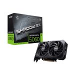 MSI GeForce RTX 5060 SHADOW 2x 8GB GDDR7 GRAPHIC CARD