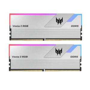 Acer Predator Vesta II RGB 32GB (16×2) 7200MHz DDR5 CL34 Dual Channel Desktop Ram