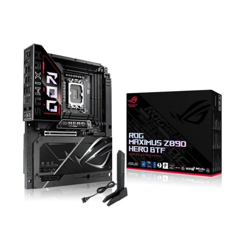 57C ASUS ROG Maximus Z890 Hero BTF LGA-1851 ATX Motherboard - Image 1
