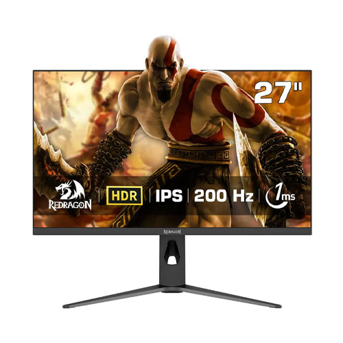76v Redragon GMQ2781SVC 27 Inch Full HD IPS 1ms 240Hz Flat Gaming Monitor - Image 1