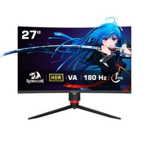 Redragon GMQ2712RVC Curved RGB 27 inch QHD Gaming Monitor