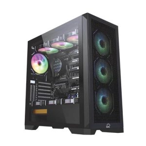Tsco GC4510 Dragon’s Breath Black Gaming Computer Case