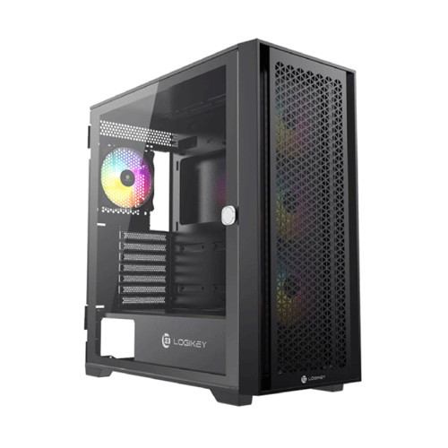29 Logikey LK-C484B Mid-Tower Computer Case - Image 1
