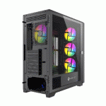 Logikey LK-C484B Mid-Tower Computer Case - Image 6