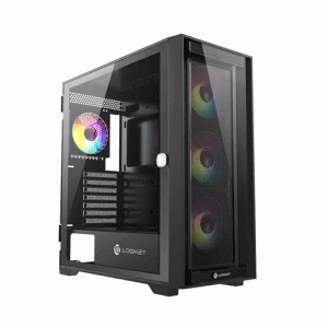 LogiKey C504B Mid Tower Computer Case